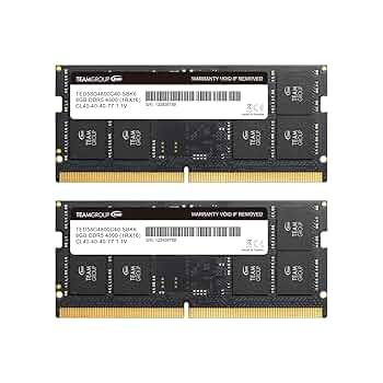 DDR5 16GB x 2枚組 D5D4800-16G2A PC5-38400 TEAMGROUP Elite SODIMM DDR5 16GB (2x8GB) 4800MHz (PC5-38400